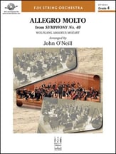 Allegro Molto Orchestra sheet music cover